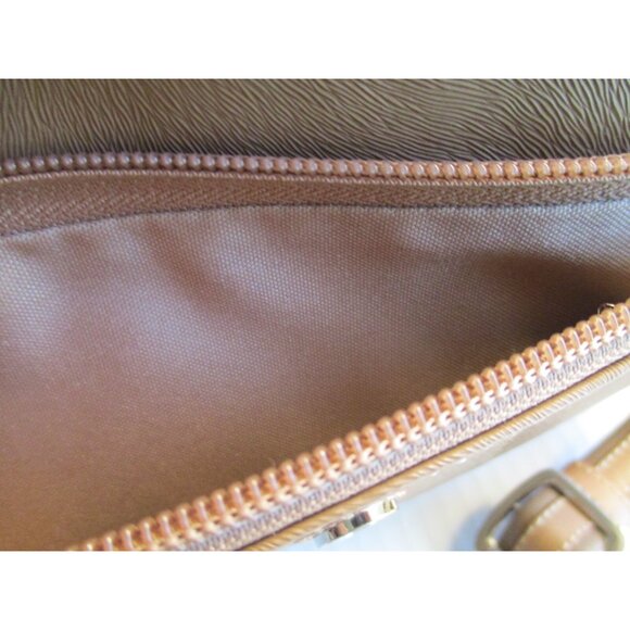 *El Potro Beige Tan Leather Shoulder Bag Purse Made in Spain - Picture 3 of 5